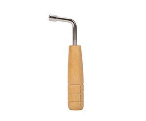 Lyre Harp Tuning Wrench Classic Lyre Harp Tuning Wrench Tuner L-shaped Wood Handle Tool Inner 4 Angle Hammer Piano Professional