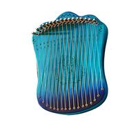 Lyre Instrument 17 String Lyre Harp Fingerstyle Portable Mini Lyre Music Instruments Beginner Stringed Instruments (Color : 6)