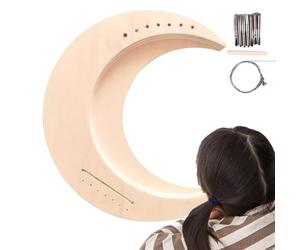 Lyre Making Kit - Compact Carry Box, Color Marked Parts, Tuning Peg Components, Simple Guide | Portable Craft Kit for Young Learners, Creating