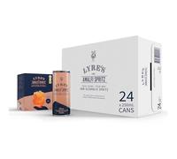 Lyre’s Amalfi Spritz 24-Pack, Ready to Drink Non-Alcoholic Sparkling Mocktail, Award-Winning Zero Proof Italian Aperitif and Non Alcoholic Sparkling Wine, 70 Calories per Can (250ml x 24)