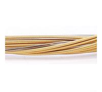 Lyre Strings, 15/16/19/21/24 Brass Nylon String Set for Lyre Harp Replacement Musical Instrument Accessories(16 Brass Strings)
