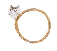 Lyre Strings Pack for Harp Style Lyres with 15 16 19 21 24 String Compatibility Using Brass and Nylon for Extended Service Life (21 Brass Strings)
