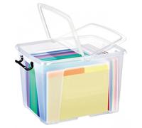 Lyreco Smart Storemaster Box with Lid - Clear - 40 Litre - 4263106