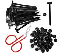 Lyreh 100pcs Nylon Universal Cable Tie Buckle Set, Small Plastic Tie Wraps, Heavy-Duty Self-Locking Zip Ties with Opening Pliers Automotive Zipper Clips for Car Repair Home Garage & Outdoor Use