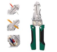 Lyreh 21 in 1 Wire Strippers, Multifunctional Electrical Wire Stripper Crimper Pliers with Electricity Measurement Professional Electrician Cable Tool for Cutting, Stripping, Crimping
