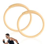Lyreh 2pcs Patella Tendon Knee Band, 2 Sizes Silicone Patella Tendon Support Strap Knee Brace Bands Accessories for Injuries Prevention for Running Hiking Basketball