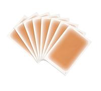 Lyreh 8pcs Tattoo Cover Sticker, 5.12x3.35in Waterproof Patch Sweat-Proof Invisible Ultra-Thin Second Skin Tattoo Cover Up Tape Concealer Sticker for Covering Scar and Birthmarks(Skin Color)