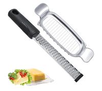 Lyreh Butter Slicer Cutter & Flat Cheese Grater, Stainless Steel Cheese Shredder Handheld Tool Multipurpose Food Kitchen Kit for Your Family to Cut Block Cheeses and Butter Easily