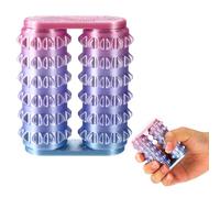 Lyreh Ouchies Pain Stim Fidget Toy, Compact 3D Printed Handheld Spiky Stim Fidget Roller Little Sensor Toy Novelty Gift for Adult Office Workers to Stress Relieving & Focus