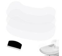 Lyreh Suction Solver Stickers for Stokke Tripp Trapp Tray, Peanut Shape Tray Suction Sticker Adhesive Placemat for High Chair Bowls Plates & Toys Fixation