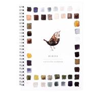 Lyreh Watercolor Workbook, Beginner-Friendly Birds Watercolour Book Funny Birds Painting Supplies Practical Art Supplies for Beginners Children Adults Teenagers Artists