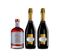 Lyre's Amalfi Spritz Grande - Non-Alcoholic Set (Pack of 3) | Italian Spritz (Spritz Style) & Classico Grande (Wine Style) | Award Winning