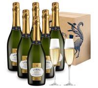 Lyre's Non Alcoholic Classico Sparkling Case of 6, Premium Alcohol Free Wine, Award Winning Sparkling Drink, Low Calorie Wine Alternative, Vegan Friendly & Perfect for Parties (6 x 750ml)
