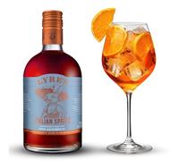 Lyre's Non Alcoholic Italian Spritz Spirit, Award Winning Low Calorie Alcohol Free Aperitif Alternative, Vegan Friendly Zero Proof Bitter Orange Style Spirit for Spritz and Cocktails (700ml)