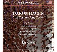 Daron Hagen – Lyric Fest: 21st Century Song Cycles