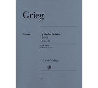 Lyric Pieces op. 38 Book 2 piano (intermediate) Grieg G. Henle Verlag Paperback