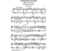 Lyric Pieces op. 54 Vol. 5 piano Grieg G. Henle Verlag Paperback
