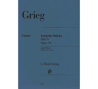Lyric Pieces op. 54 Vol. 5 - piano - (HN 681), Grieg 9790201806815.
