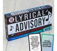Lyrical Advisory - The NSFW Music Party Game for Groups Boxer Gifts Multi One Size