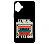 Lyrical Assassins of the 90s Hip Hop Case for iPhone 16 Plus