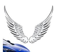 Lyricalist Car Wings Stickers - Creative Metal Stickers Automotive Wings Emblem Adhesive Car Accessories Stylish Metal Wings Decoration for Orders