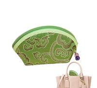 Lyricalist Chinese Coin Purse - Vintage Floral Embroidery Coin Purse | Zipper Wallet, Embroidered Clutch for Women, Elegant and Fashion Accessory for Handbag, green, Se référer au descriptif