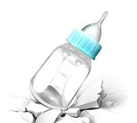 Lyricalist Kitten Bottle - 120ml Pet Nursing Bottle with Silicone Nipple and Clear Scale, Kitten Bottles for Nursing,- Teat Bottle for Kittens, Puppies, Rabbits, Small Animals, Cat Feeding Tool