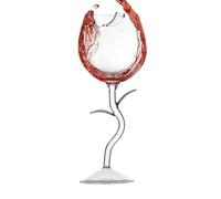Lyricalist Wine Glass - Fancy Heat Resistant Shape Wine Glass, Creative Wine Cup | Champagne Glasses, Elegant Drinking Supplies for Gathering, Formal Dinner, Reunion, Wedding,