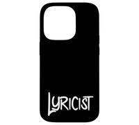 Lyricist Hip Hop Rap Music Poetry Poem Writer Lyricism MC Case for iPhone 14 Pro