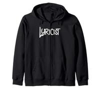 Lyricist Hip Hop Rap Music Poetry Poem Writer Lyricism MC Zip Hoodie