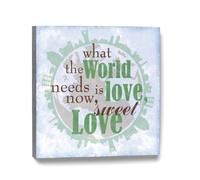 Lyricology What the World Needs Wall Art