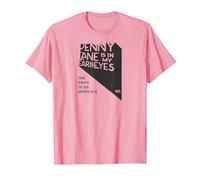 Lyrics by Lennon and McCartney - Penny Lane T-Shirt, Men, Pink, Small