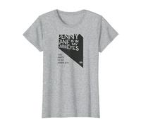 Lyrics by Lennon and McCartney - Penny Lane T-Shirt, Women, Heather Grey, 3X-Large