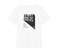 Lyrics by Lennon and McCartney - Penny Lane T-Shirt, Women's Plus, White, 6X