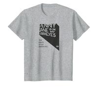 Lyrics by Lennon and McCartney - Penny Lane T-Shirt, Youth, Heather Grey, 3T