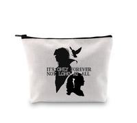 Lyrics Labyrinth Inspired Gift It’s Only Forever Not Long at All Cosmetic Bag Galentine's Gift for Fans (It’s Only Forever EU)