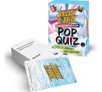 Lyrics Pop Quiz 90s & 2000s Edition Music Trivia Game, Friends Throwback Lyrics Games, Pop Quiz Card Game, 150 Cards Memory Correct Games for Friends, Family (2pcs)