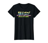 Lyrics Will it Shine? by Hidemi Woods Value Graphic T-Shirt, Women, Black, L