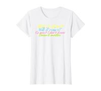 Lyrics Will it Shine? by Hidemi Woods Value Graphic T-Shirt, Women, White, M