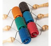 Lyrin24 Universal Roller Lyapko, Anti-Aging Skin Tightening Back Massage Needles Roller Acupuncture Massage Rollers for Whole Body, Needles - Iron, Copper, Nickel, Zinc and Silver