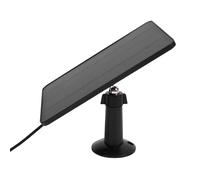 lyrlody 10W Solar Panel Camera Charger, Highly Compatible Design, for, Ring Video Doorbell with 9.8ft Charging Cable, Weather-Capable, Easy Mounting (CSP4W-O-B)