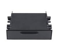 lyrlody 1DIN Car Radio Storage Box, Replacement for Car Stereo Box with Easy Installation, Expand Space, Multi Application, Manufactured with ABS Plastic, Meet Professional Standards,