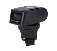 lyrlody 2D Barcode Scanner, Portable Finger Ring Design, High-Precision Wireless Bar Code Reader for Inventory Management and Retail Applications