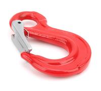 lyrlody 2Ton Lifting Hook, Alloy Steel Forged with Safety Latched for Crane Hoist, 3200kg Load Capacity for Construction and Shipyard Use
