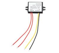 lyrlody AC 12V 24V to DC 5V Converter 5V Voltage Regulator Power Supply Module IP67 Flame Retardant Housing with Overvoltage Overcurrent Short Circuit Protection for Car Screen (2A)