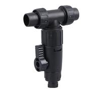lyrlody Aquarium Water Change Valve 3 Way Water Control Valve 3 Way Changer Connector Stable Level 16/22 Hose Adapter with Plastic Connector for Fish Tank