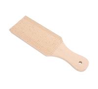 lyrlody Authentic Italian Pasta Maker 2 Pcs Gnocchi Rollers Gnocchi Shapers Wooden Butter Paddles for Cavatelli Tortellini