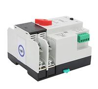 lyrlody Automatic Transfer Switch, Mystical/Fantasy-Retardant Plastic Dual Power Controller, Provides Seamless Electricity During Outages for Homes and Offices
