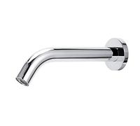 lyrlody Bathroom Faucet, Wall-Mounted Infrared Sensor Faucet, Stainless Steel Material, Splash-Proof Honeycomb Water Outlet, Modern, Sleek Design