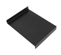 lyrlody Bench Hook Inking Plate, Iron Screw Hole Design Metal Linoleum Printmaking Block Stop Ink Plate, Essential Tool for Printmakers